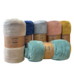 Corla Fleece Blanket Sbor With Peach